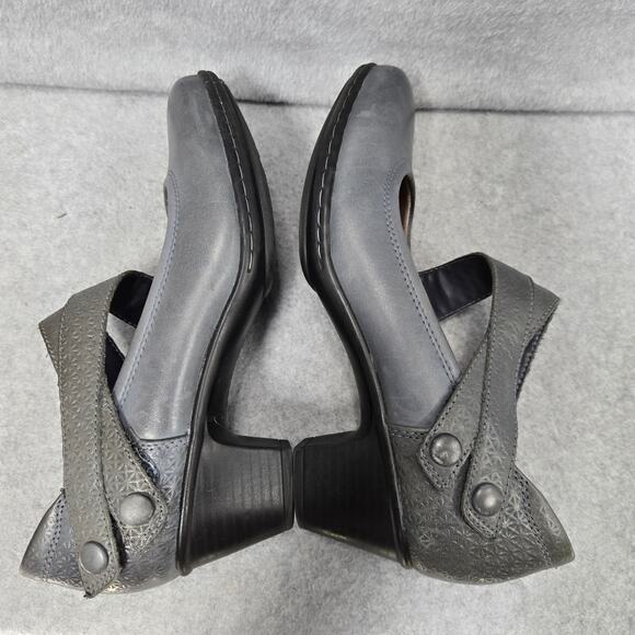 Rockport By Cobb Hill Kailyn Mary Jane Heeled Loafers Size 7 - Picture 7 of 10